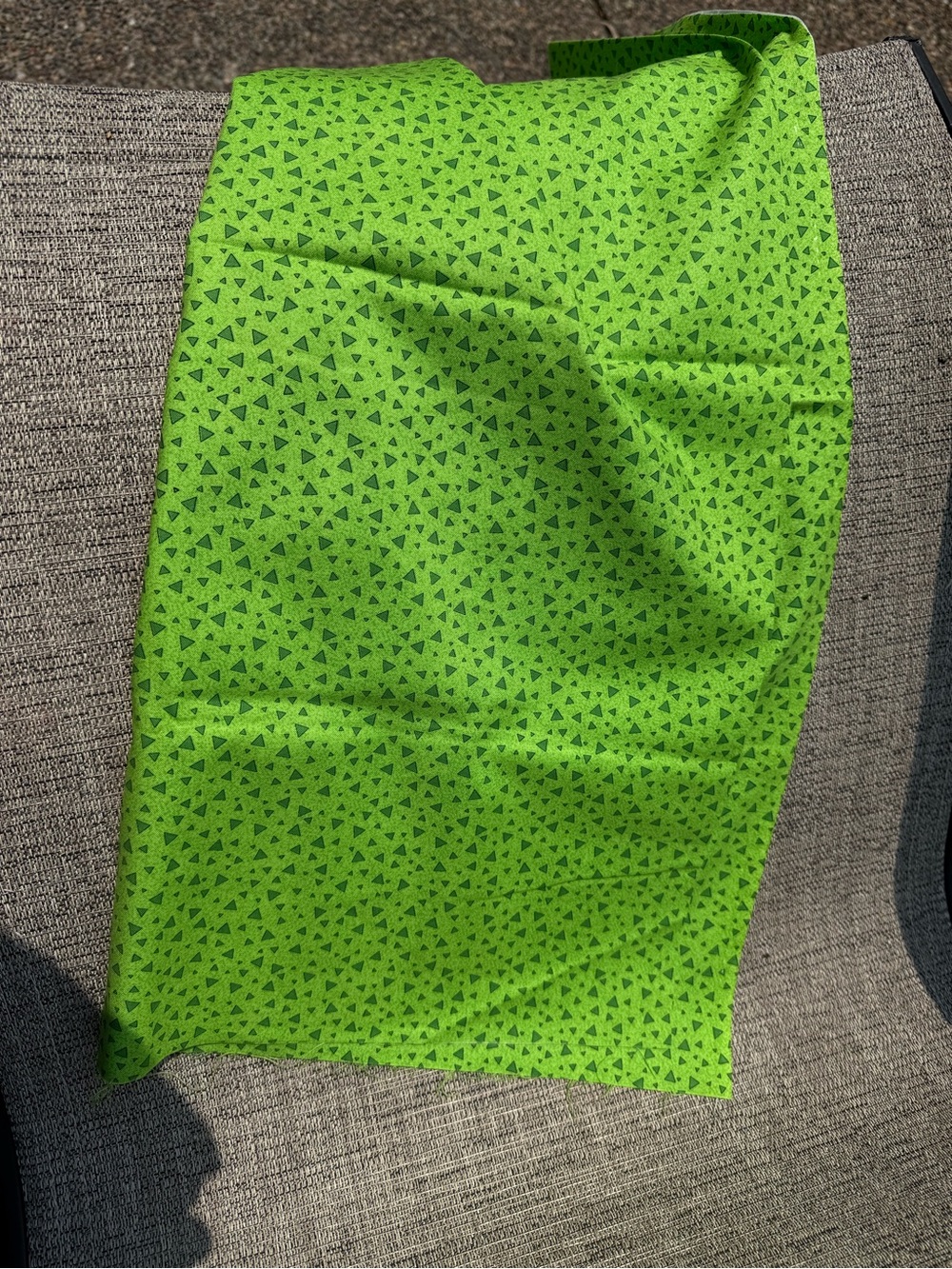 Whimsy Garden Green Fabric